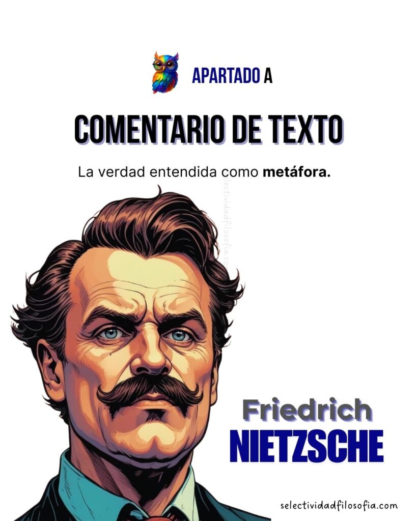 PAU 2025 FILOSOFÍA ARAGÓN, apartado de comentario de texto sobre Nietzsche.