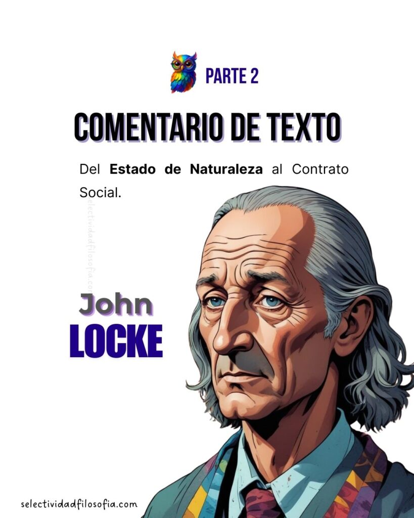 PAU 2025 EXTREMADURA FILOSOFÍA estructura del examen PREGUNTA DE COMENTARIO DE TEXTO SOBRE JOHN LOCKE